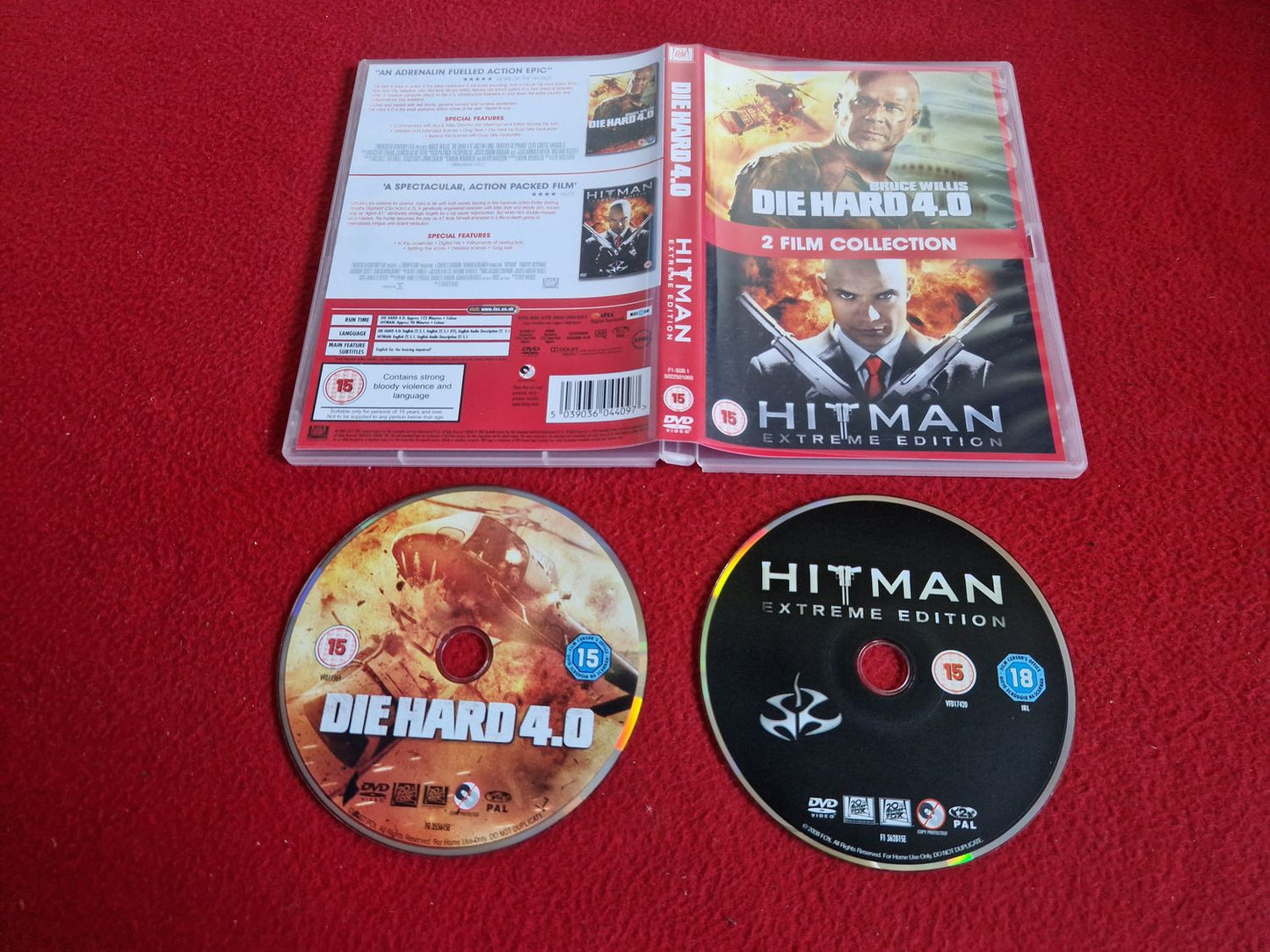 DIE HARD 4.0 - HITMAN EXTREME EDITION DVD
