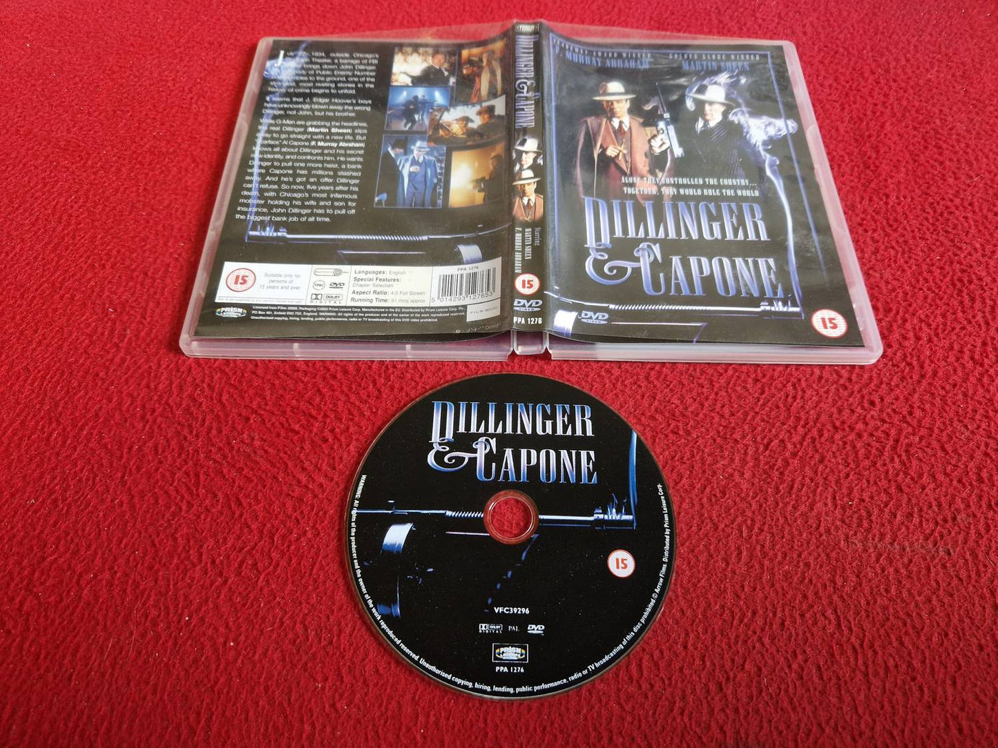 DILLINGER & CAPONE DVD