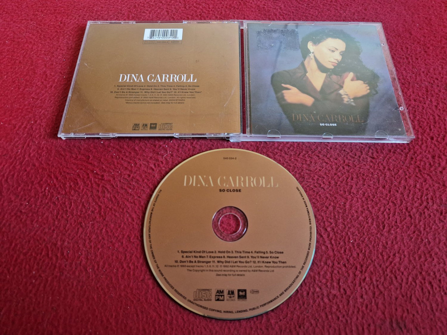 DINA CARROLL SO CLOSE CD