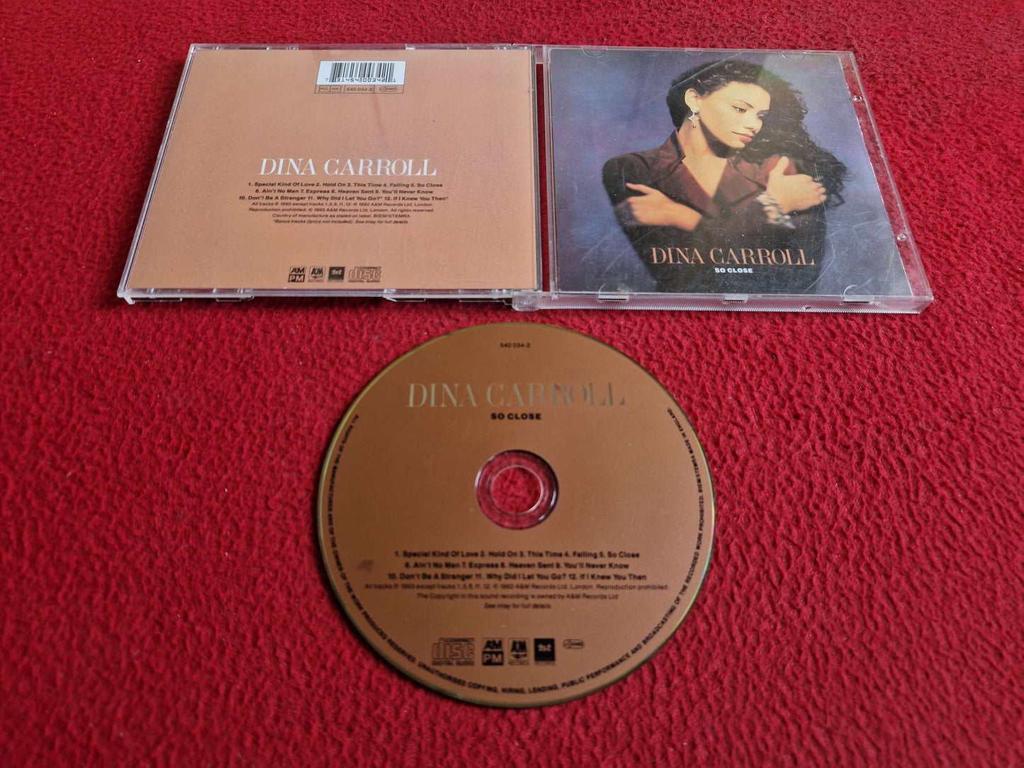 DINA CARROLL SO CLOSE CD