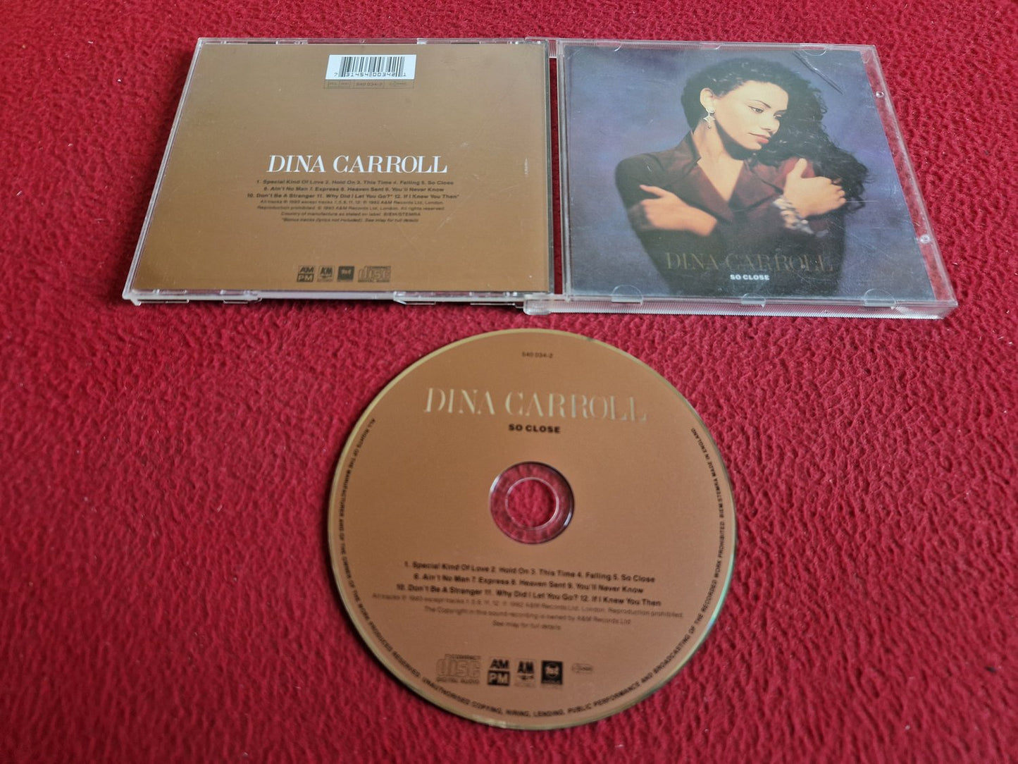 DINA CARROLL SO CLOSE CD
