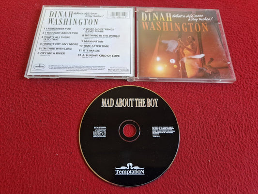DINAH WASHINGTON WHAT A DIFFERENCE A DAY MAKES CD