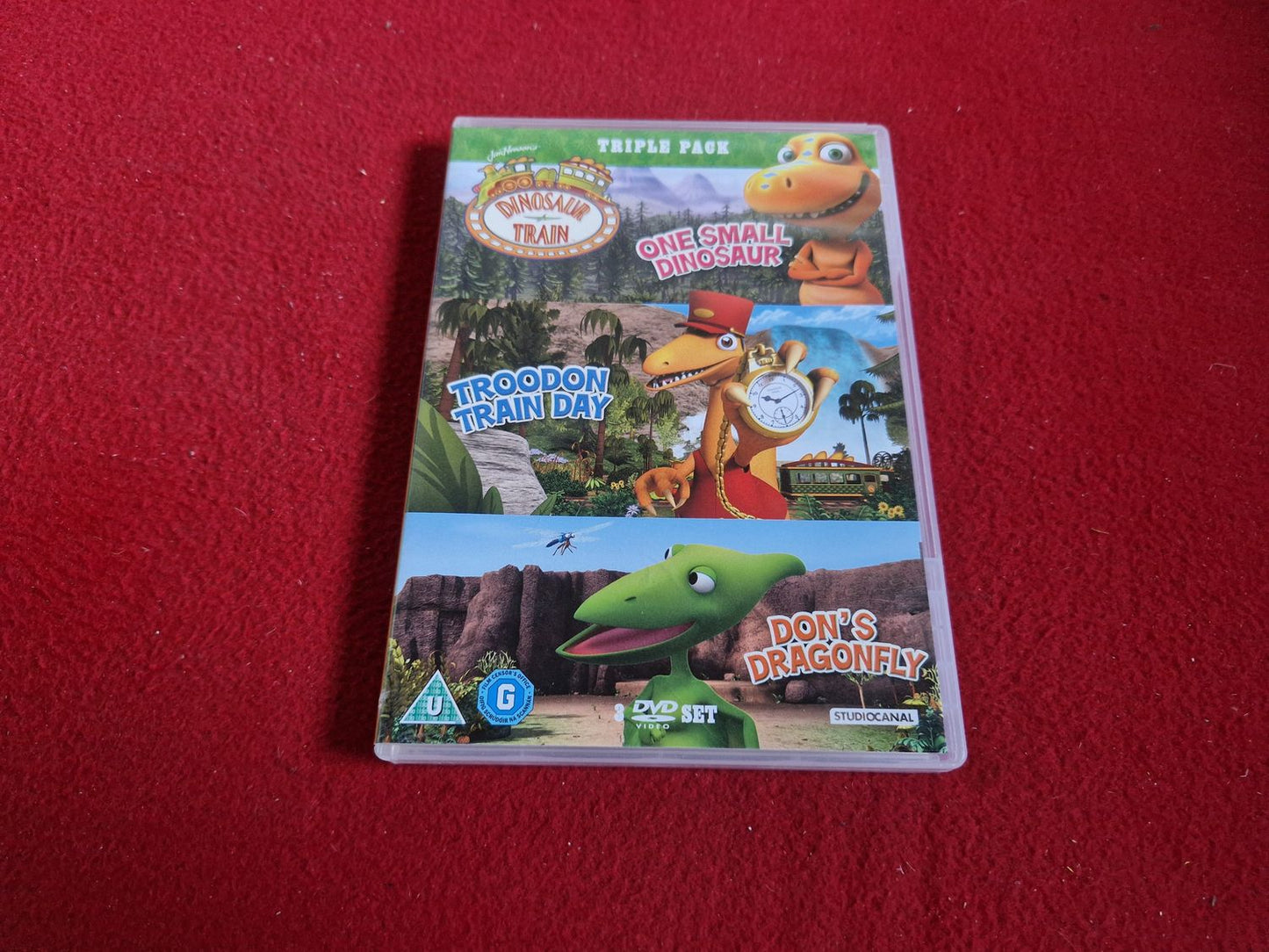DINOSAUR TRAIN ONE SMALL DINOSAUR / TROODON TRAIN DAY / DON'S DRAGONFLY BOX DVD