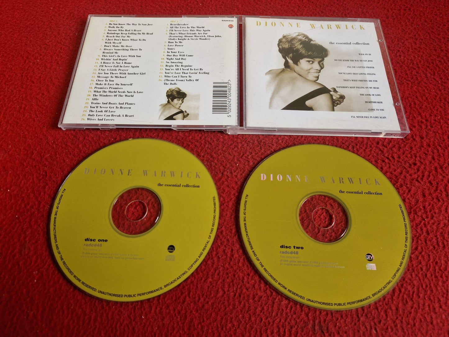 DIONNE WARWICK THE ESSENTIAL COLLECTION CD