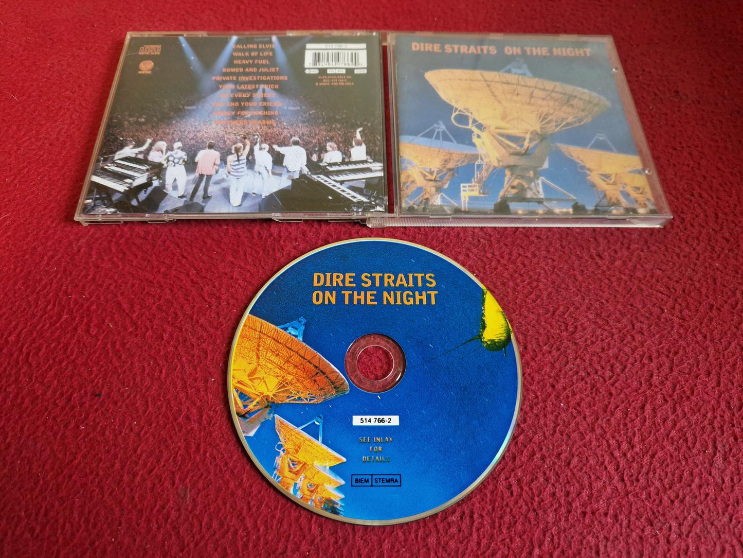 DIRE STRAITS ON THE NIGHT CD