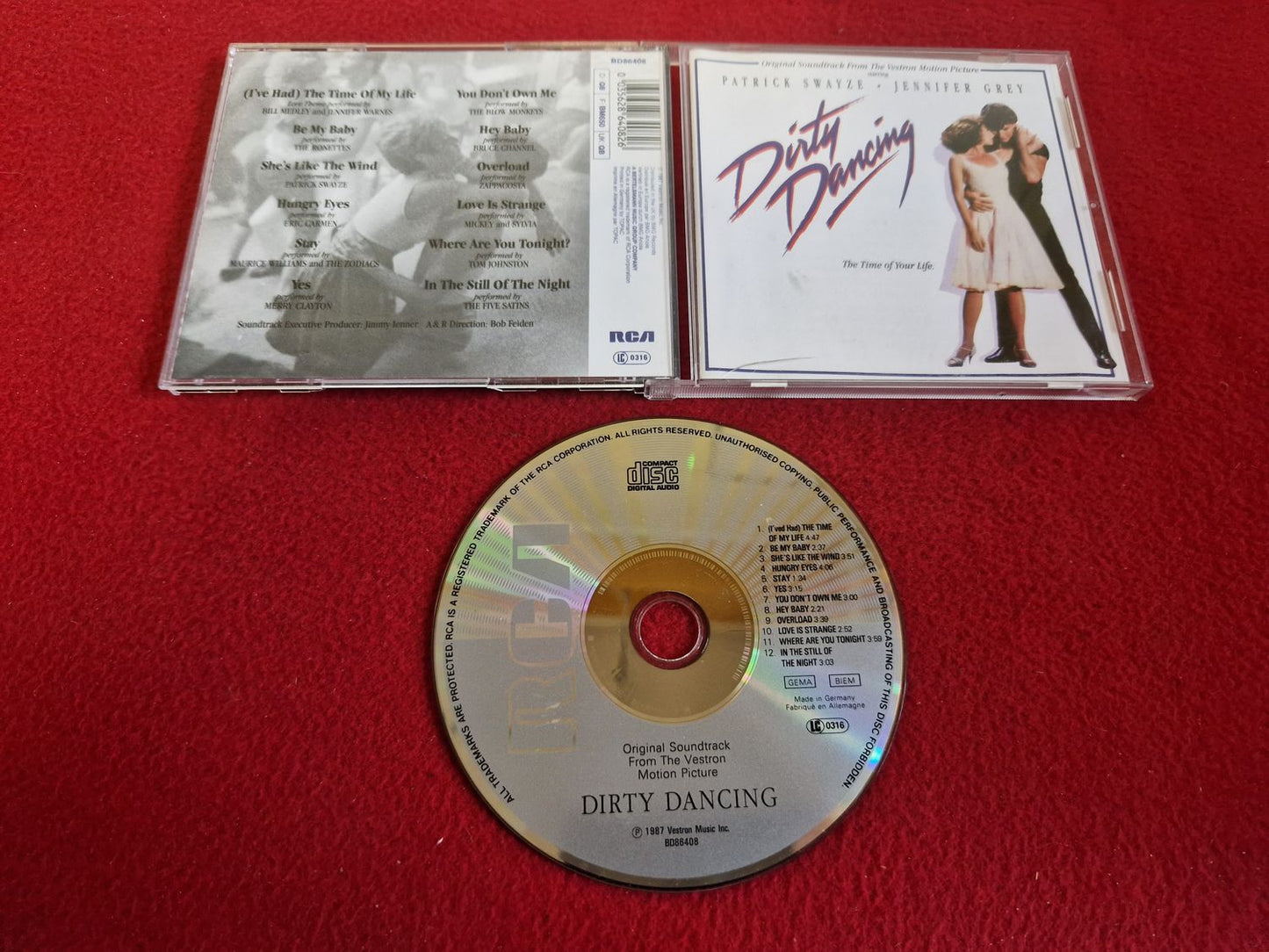 DIRTY DANCING SOUNDTRACK till CD