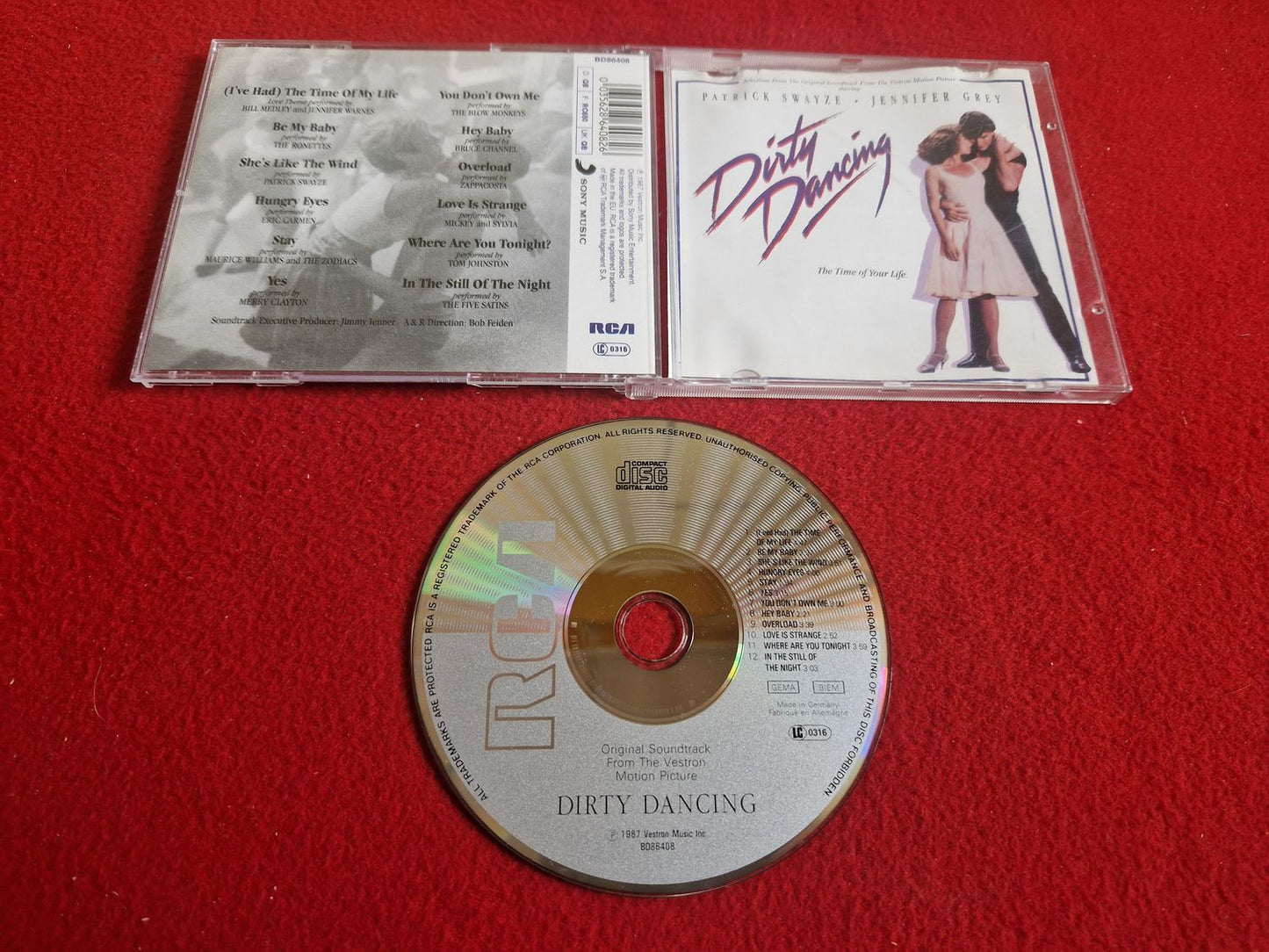 DIRTY DANCING SOUNDTRACK till CD