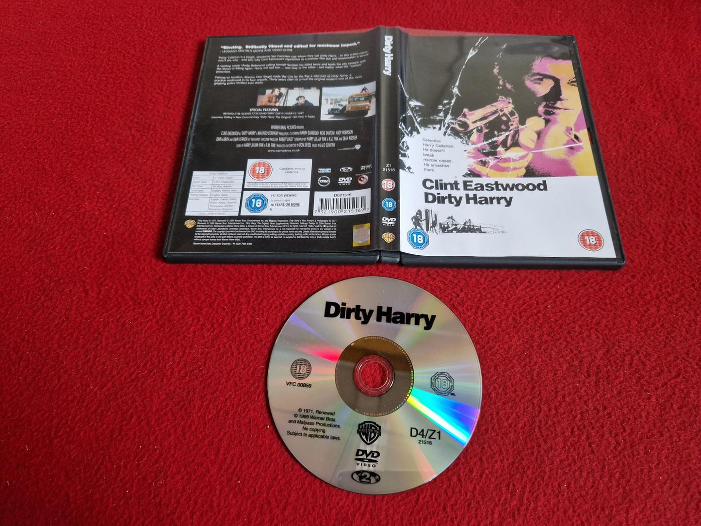 DIRTY HARRY DVD
