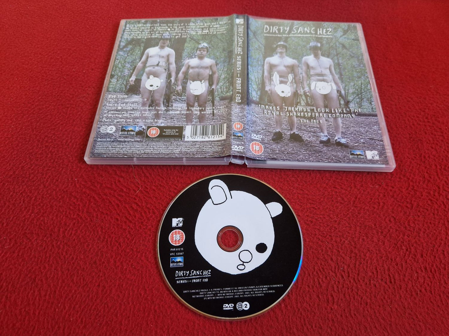 DIRTY SANCHEZ SERIES 1 FRONT END DVD