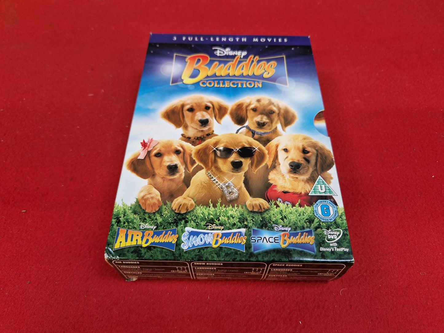 DISNEY BUDDIES COLLECTION BOX till DVD