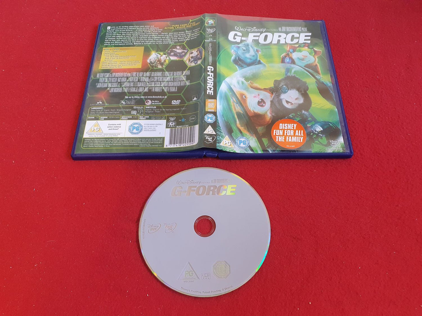 DISNEY G-FORCE till DVD