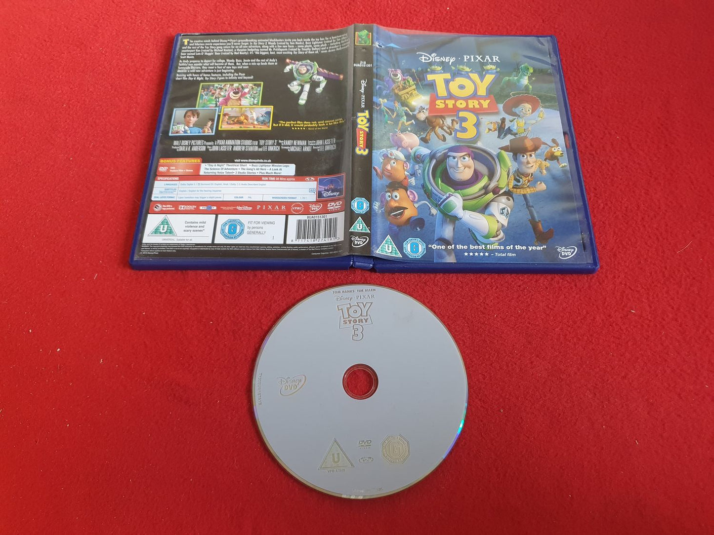 DISNEY TOY STORY 3 till DVD