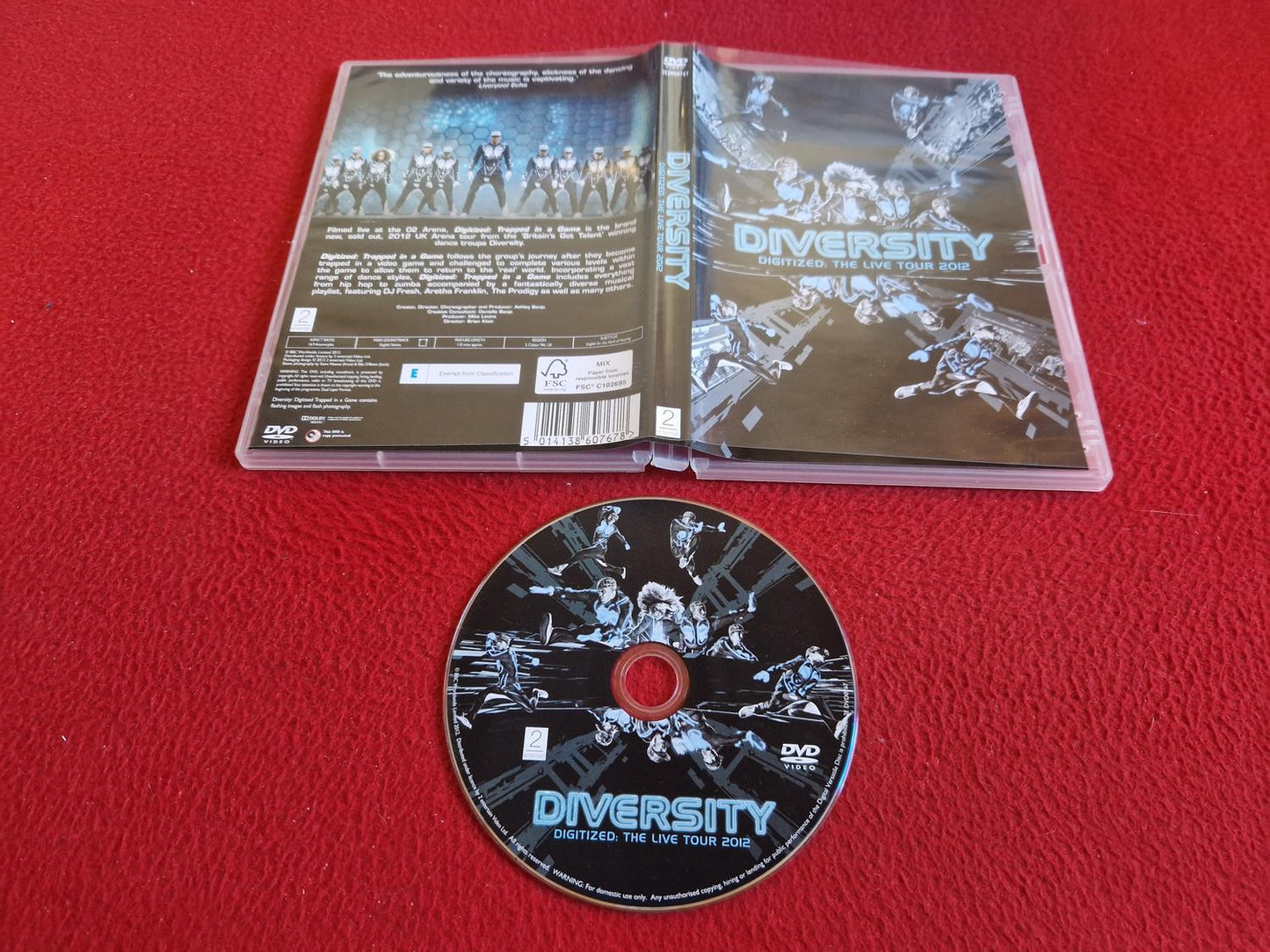 DIVERSITY DIGITIZED THE LIVE TOUR 2012 DVD