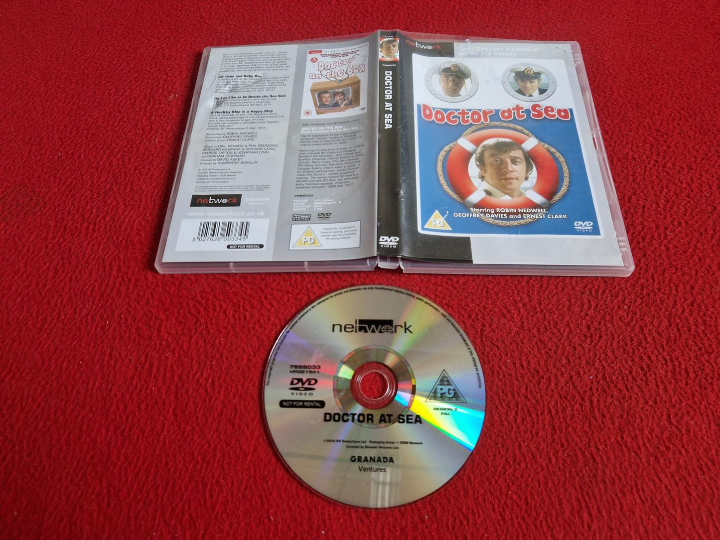 DOCTOR AT SEA DVD