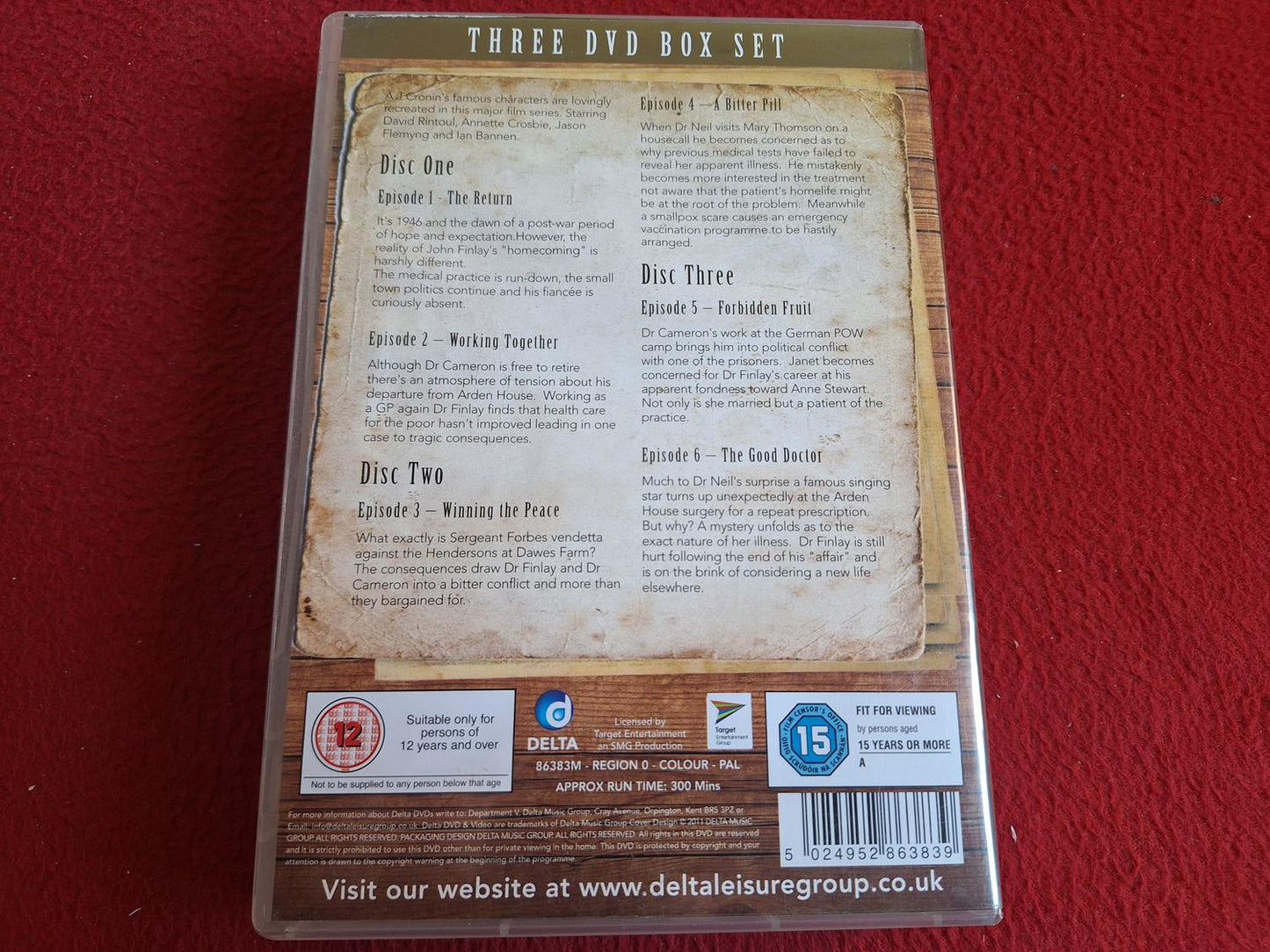 DOCTOR FINLAY SERIES 1 BOX DVD