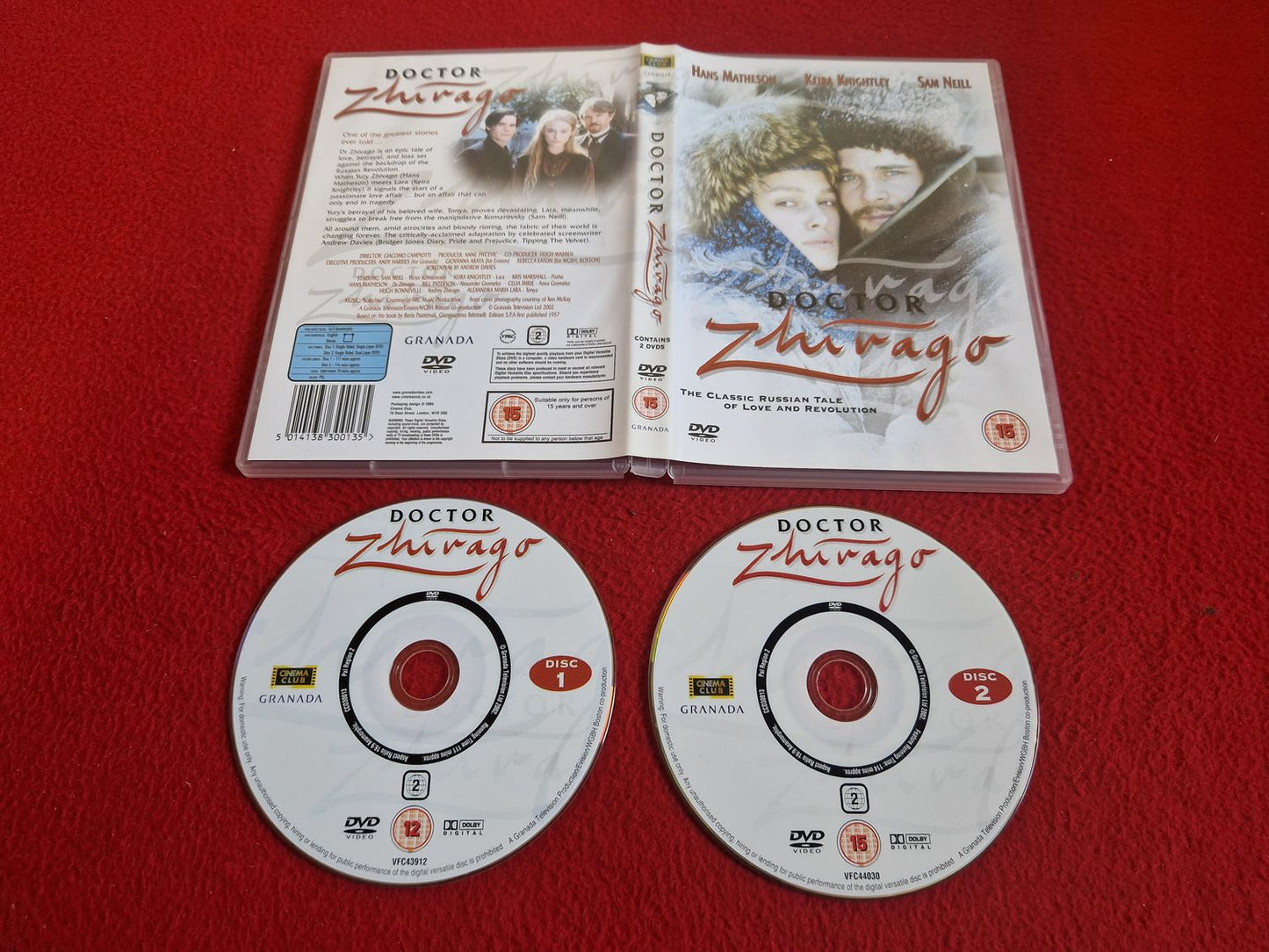 DOCTOR ZHIVAGO DVD