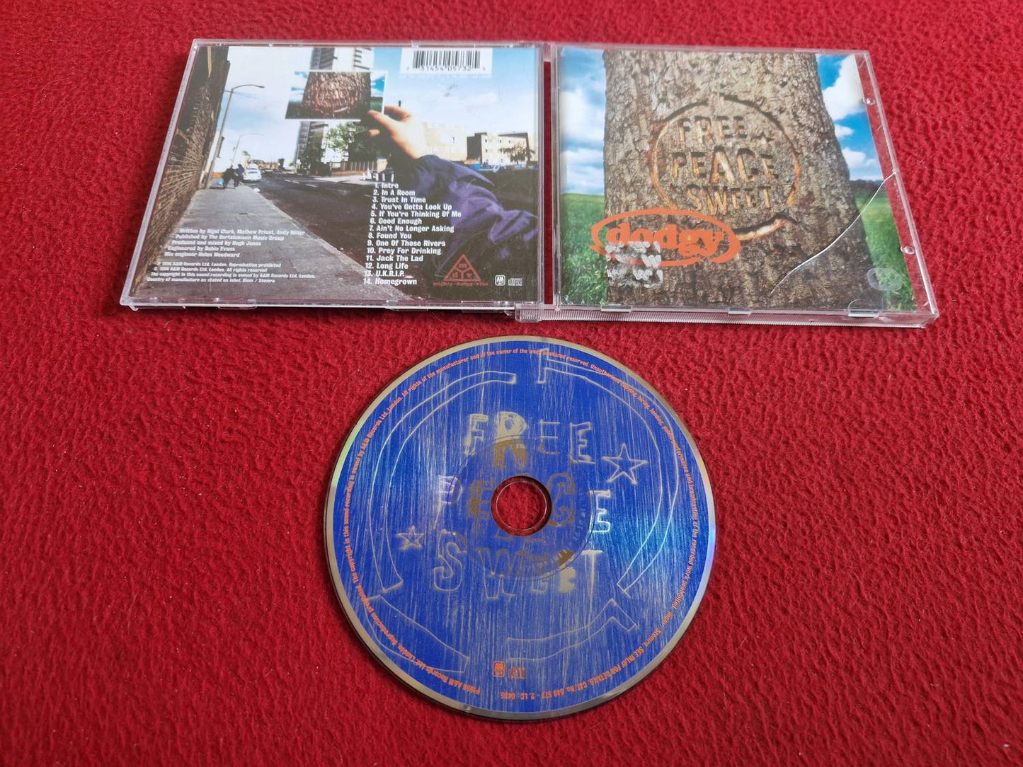 DODGY FREE PEACE SWEET CD