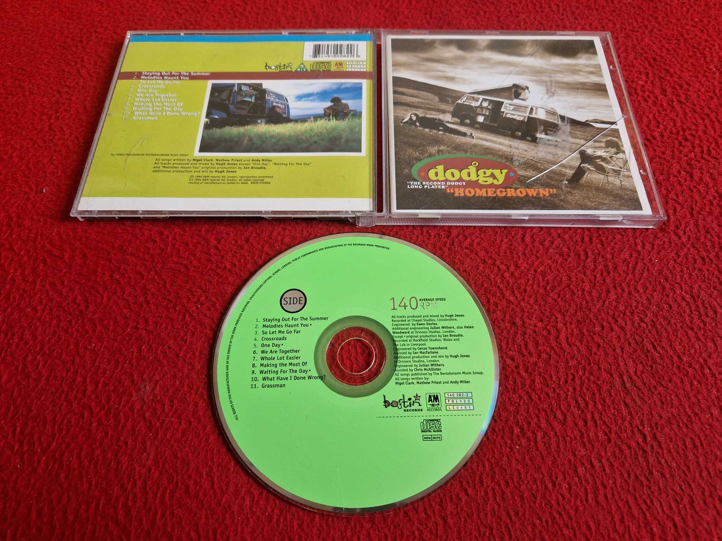 DODGY HOMEGROWN CD
