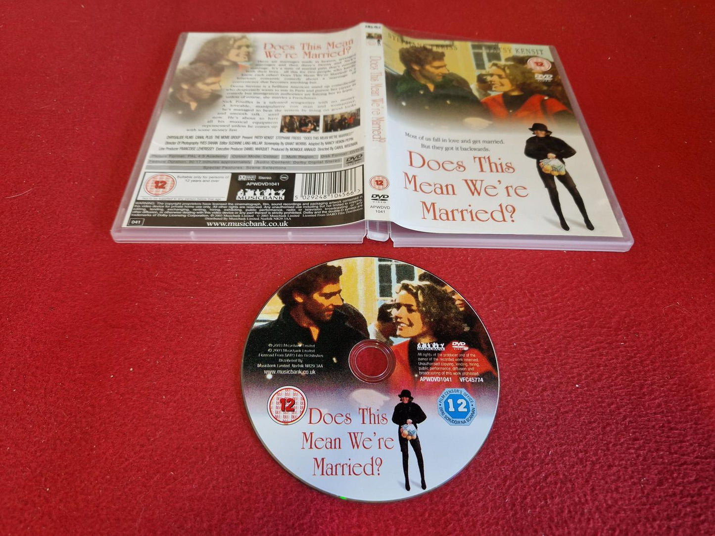 DOES THIS MEAN WE'RE MARRIED? till DVD