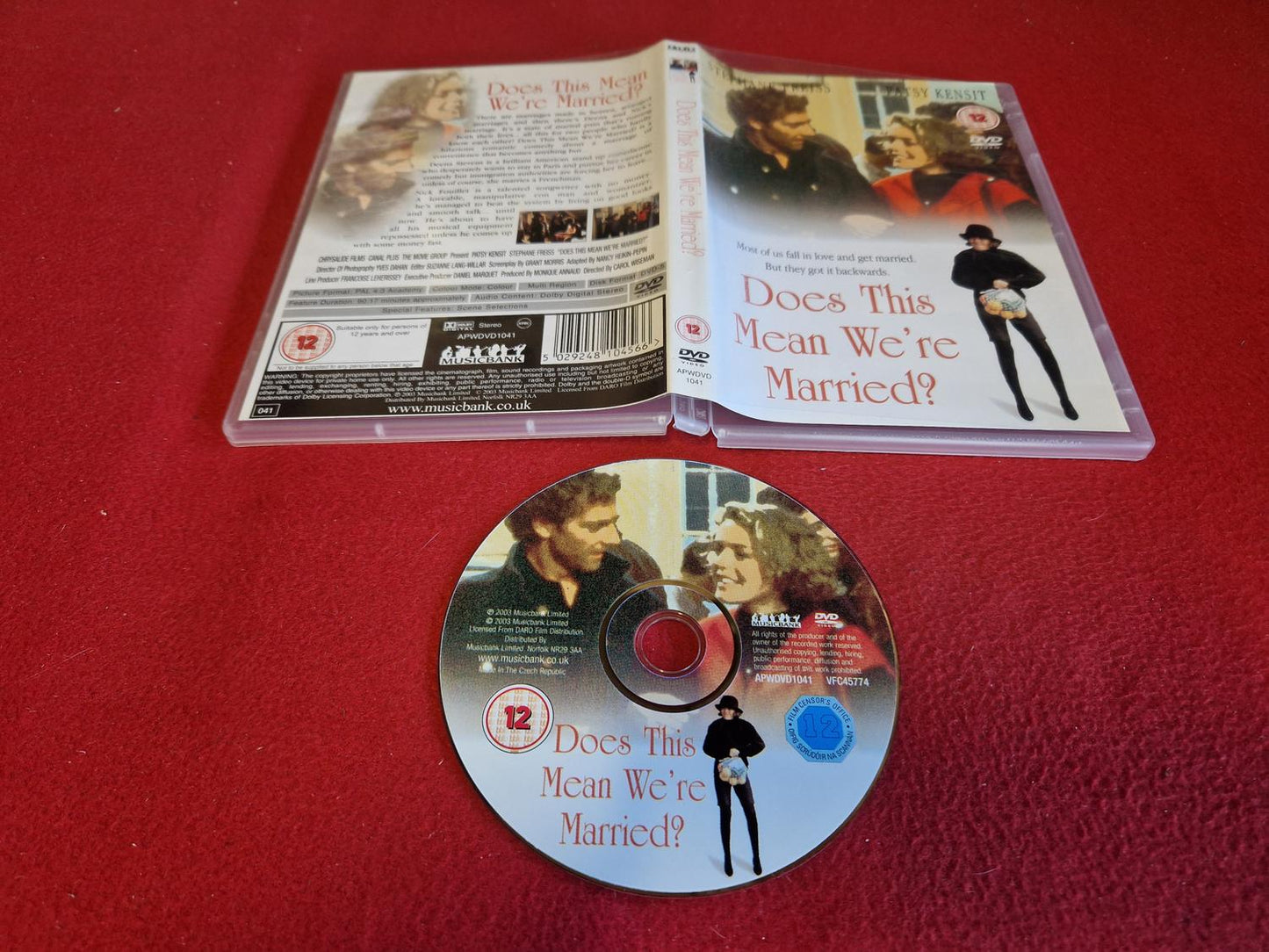 DOES THIS MEAN WE'RE MARRIED? till DVD