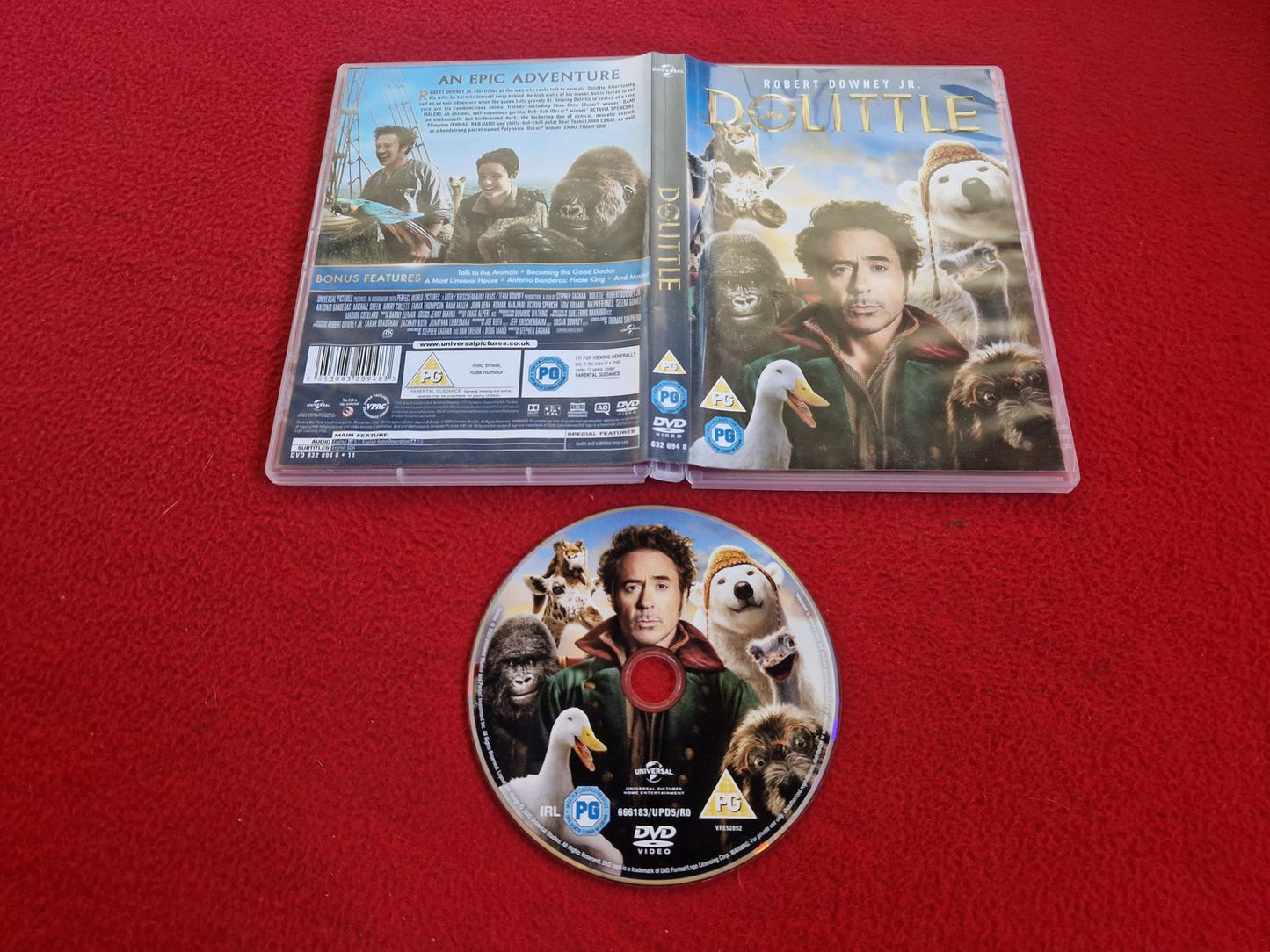 DOLITTLE DVD