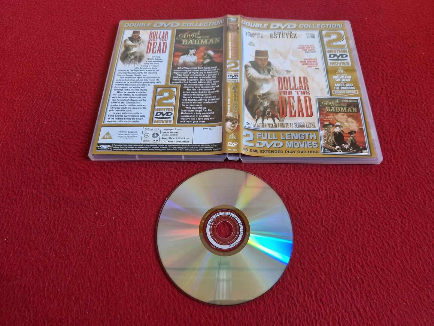 DOLLAR FOR THE DEAD / ANGEL AND THE BADMAN DVD