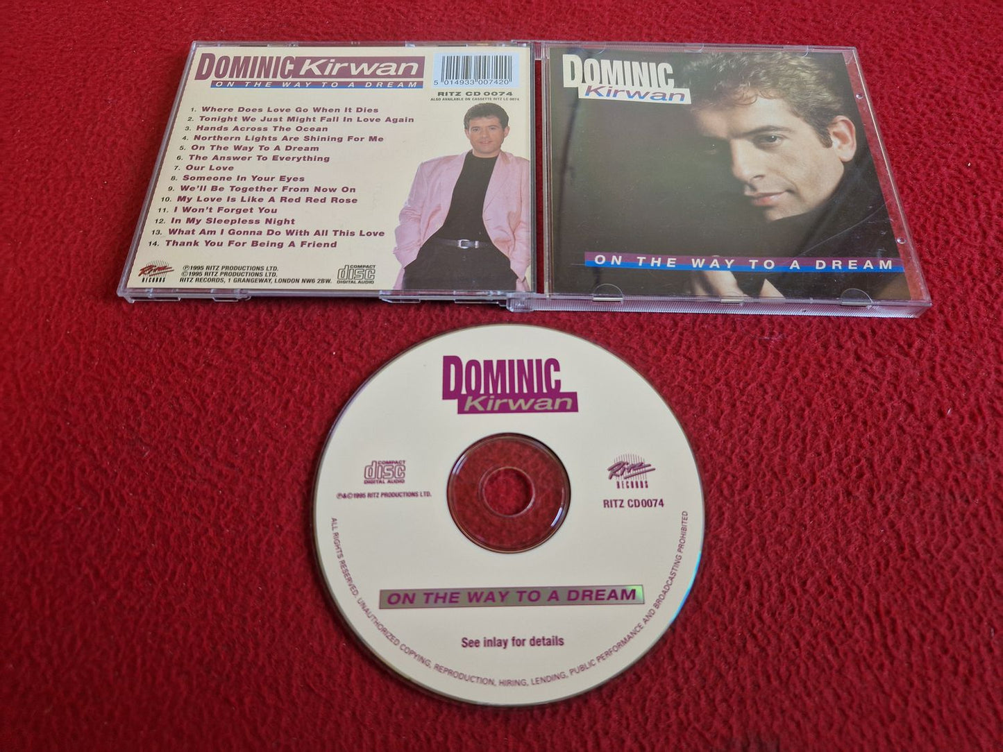 DOMINIC KIRWAN ON THE WAY TO A DREAM CD