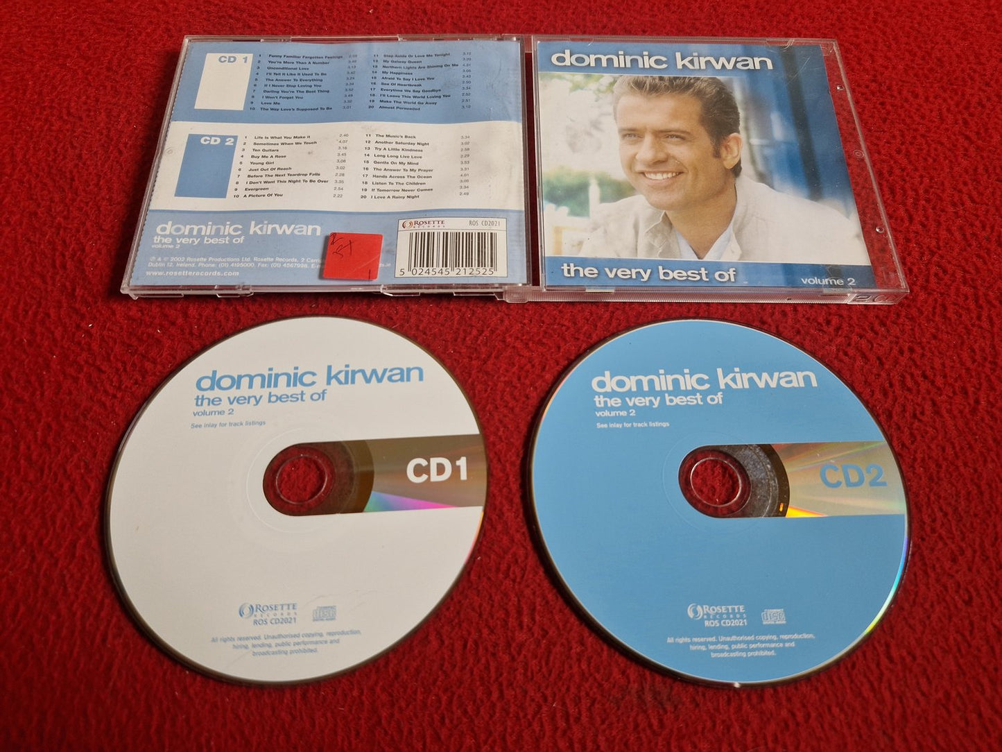 DOMINIC KIRWAN THE VERY BEST OF VOLUME 2 CD