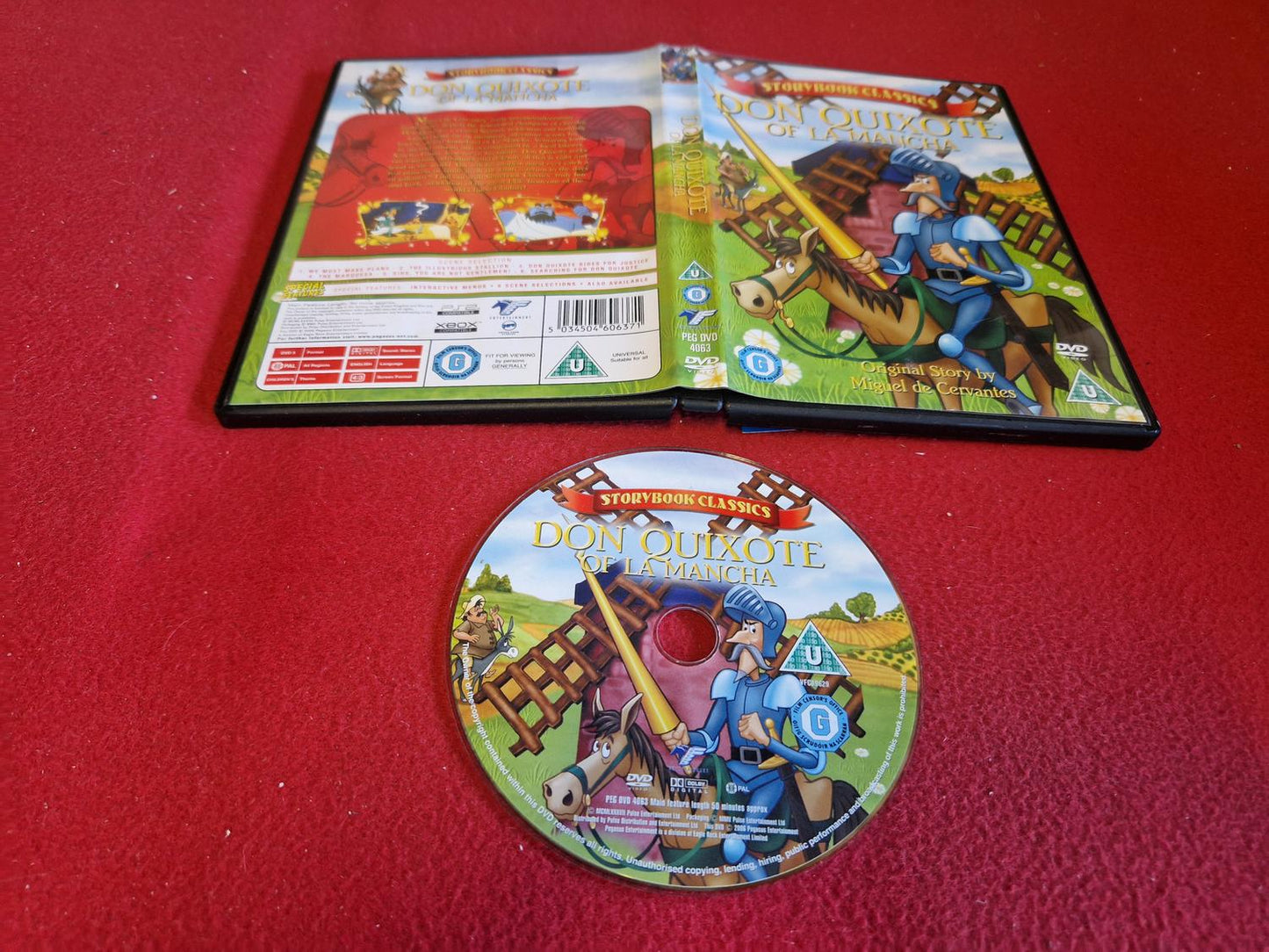 DON QUIXOTE OF LA MANCHA till DVD