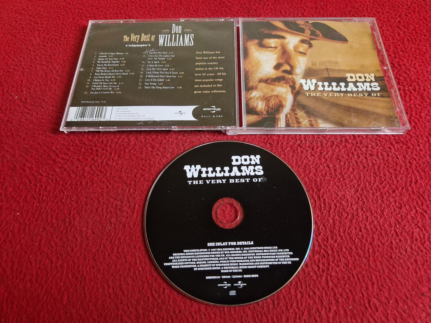 DON WILLIAMS THE VERY BEST OF CD