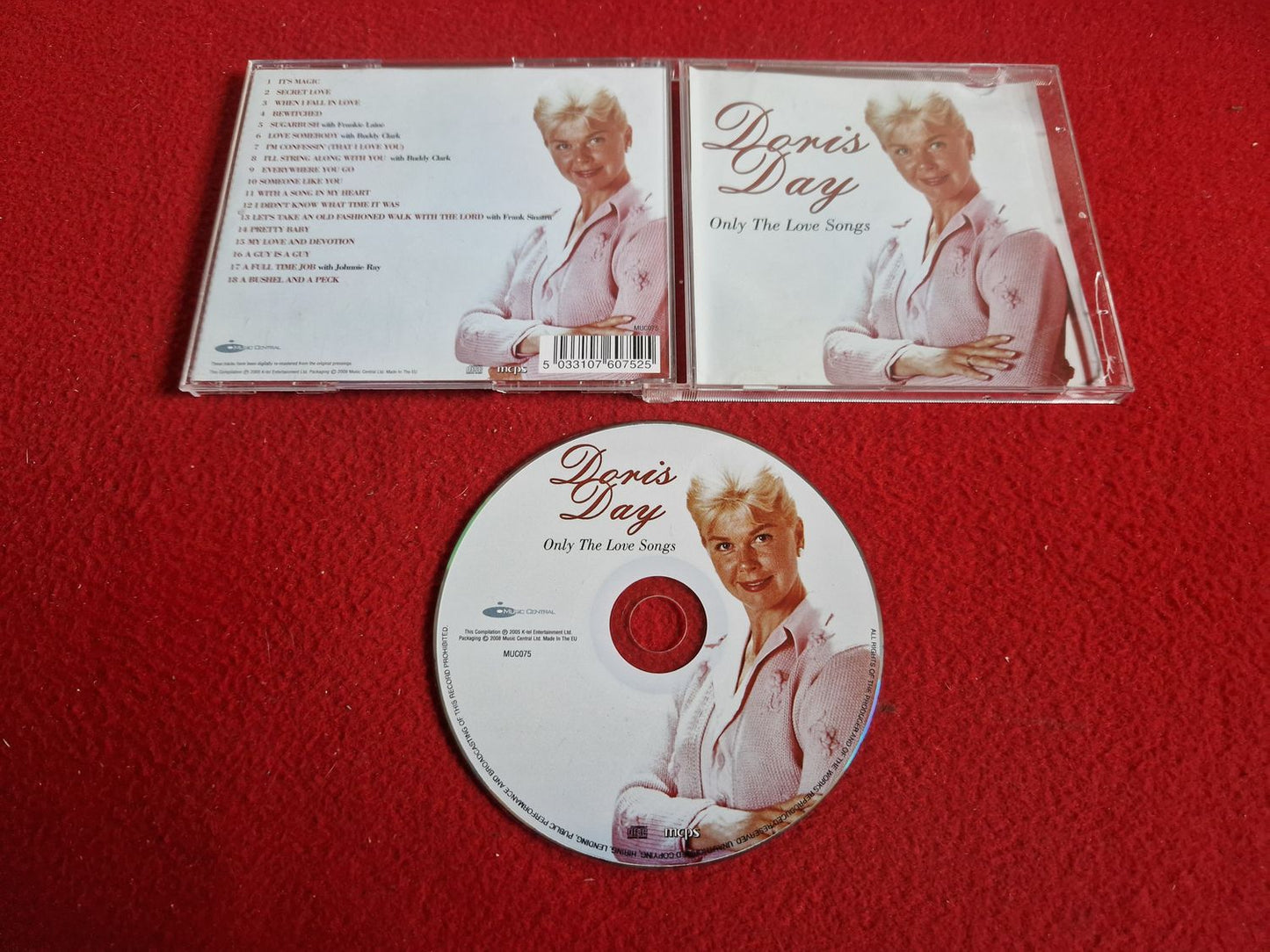DORIS DAY ONLY THE LOVE SONGS CD