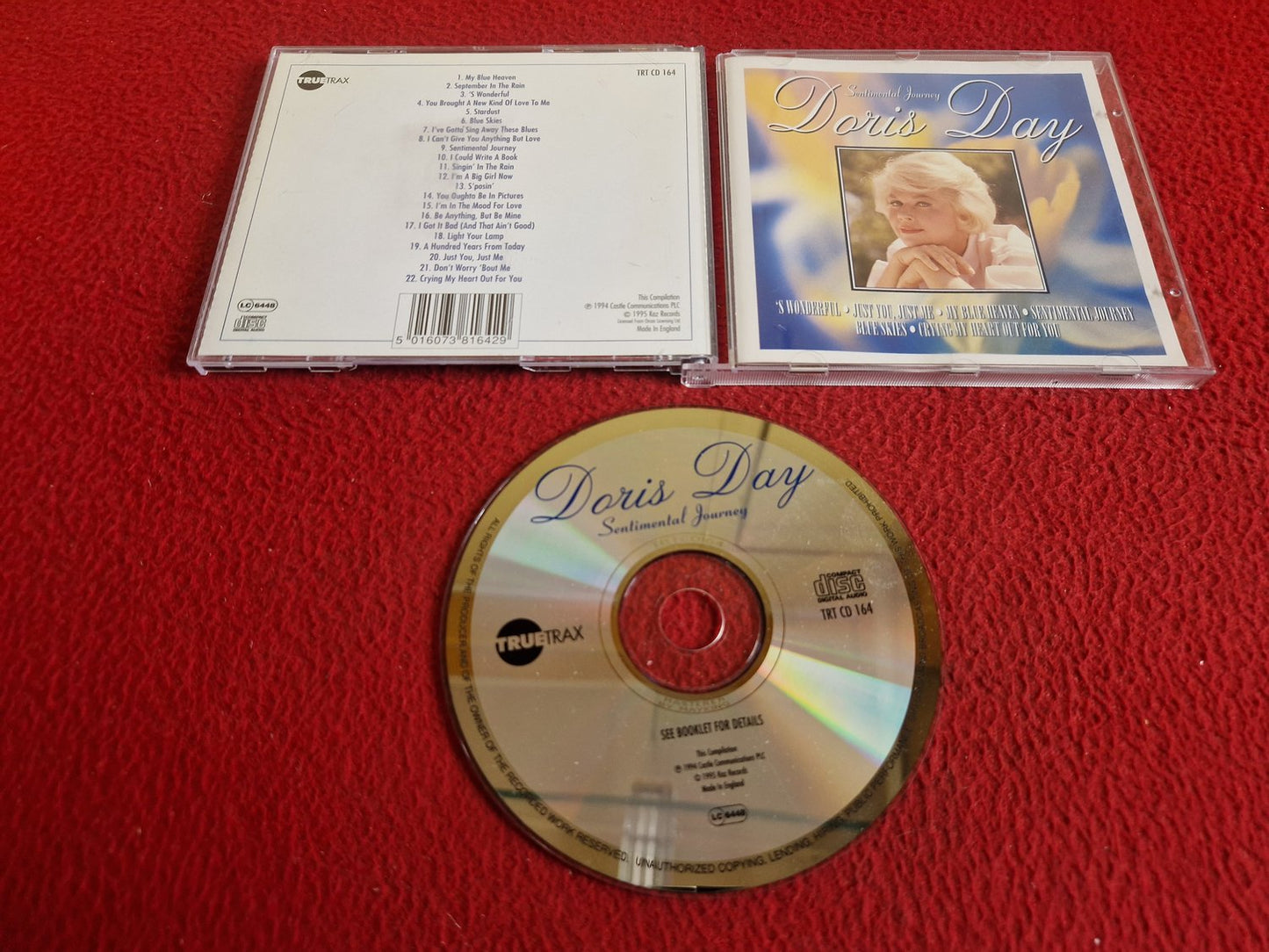 DORIS DAY SENTIMENTAL JOURNEY CD