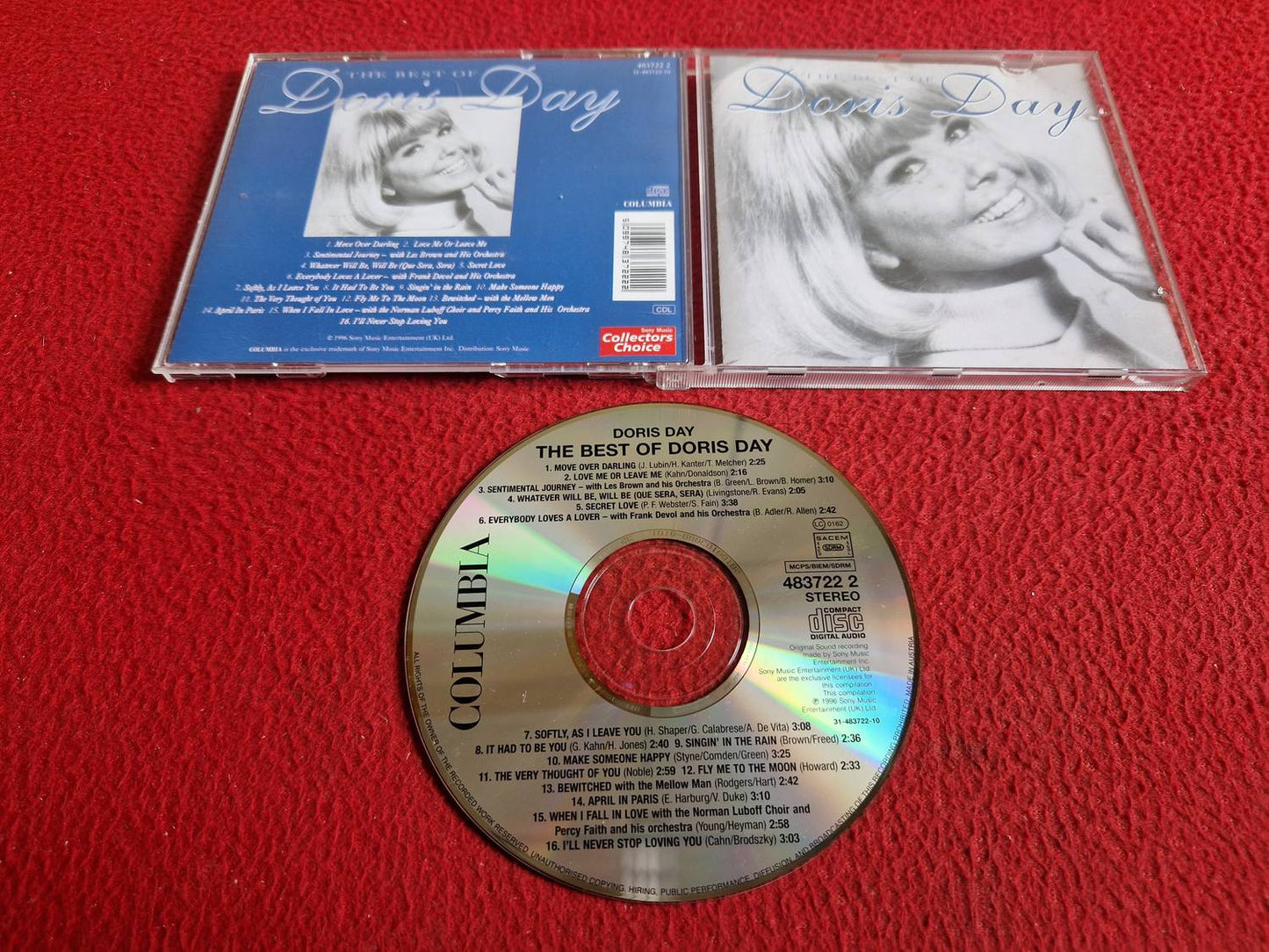 DORIS DAY THE BEST OF CD