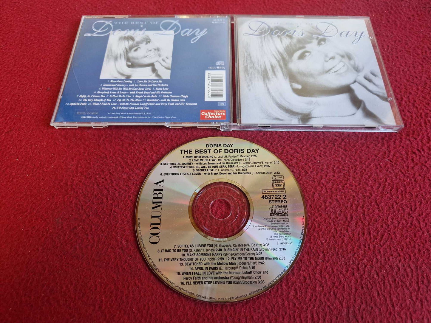 DORIS DAY THE BEST OF CD