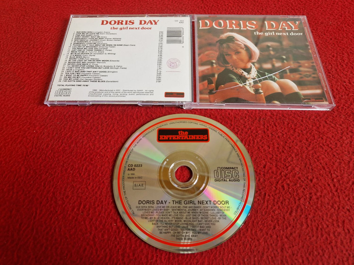 DORIS DAY THE GIRL NEXT DOOR CD