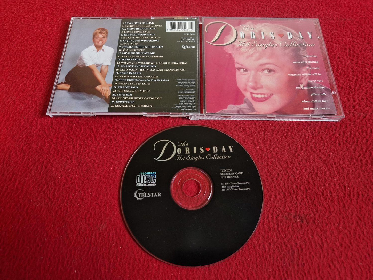 DORIS DAY THE HIT SINGLES COLLECTION CD