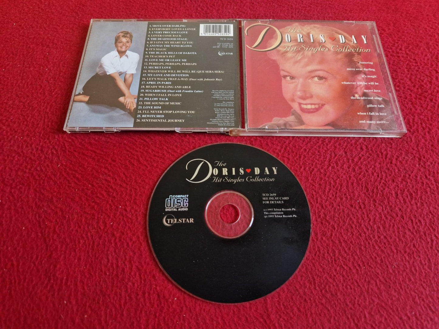 DORIS DAY – THE HIT SINGLES COLLECTION CD