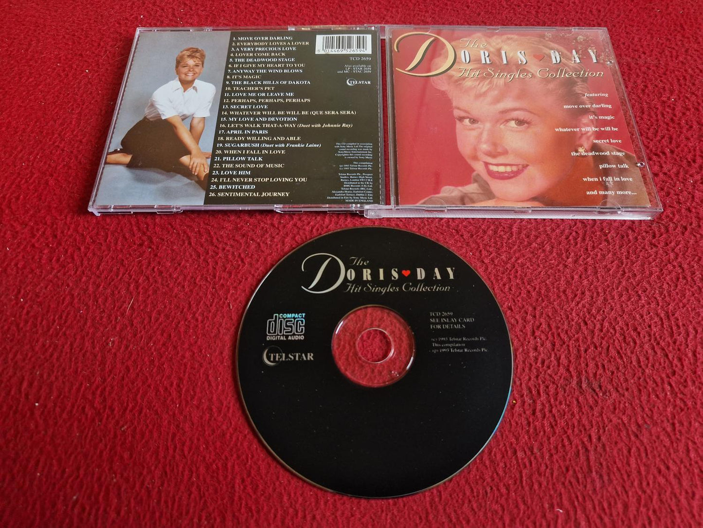DORIS DAY THE HIT SINGLES COLLECTION CD