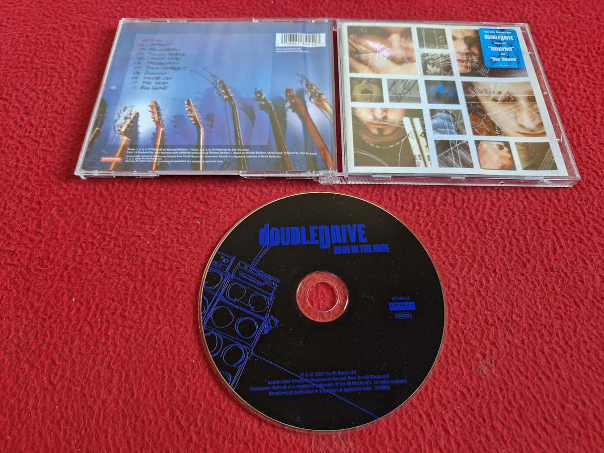 DOUBLE DRIVE BLUE IN THE FACE CD