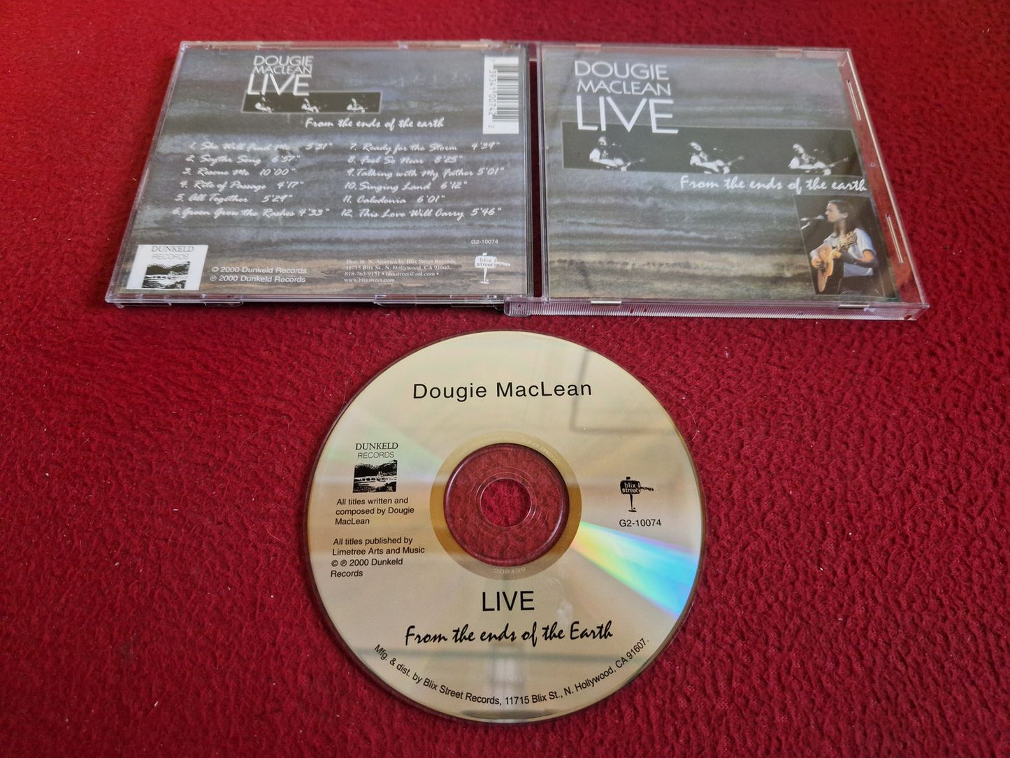 DOUGIE MCLEAN LIVE CD