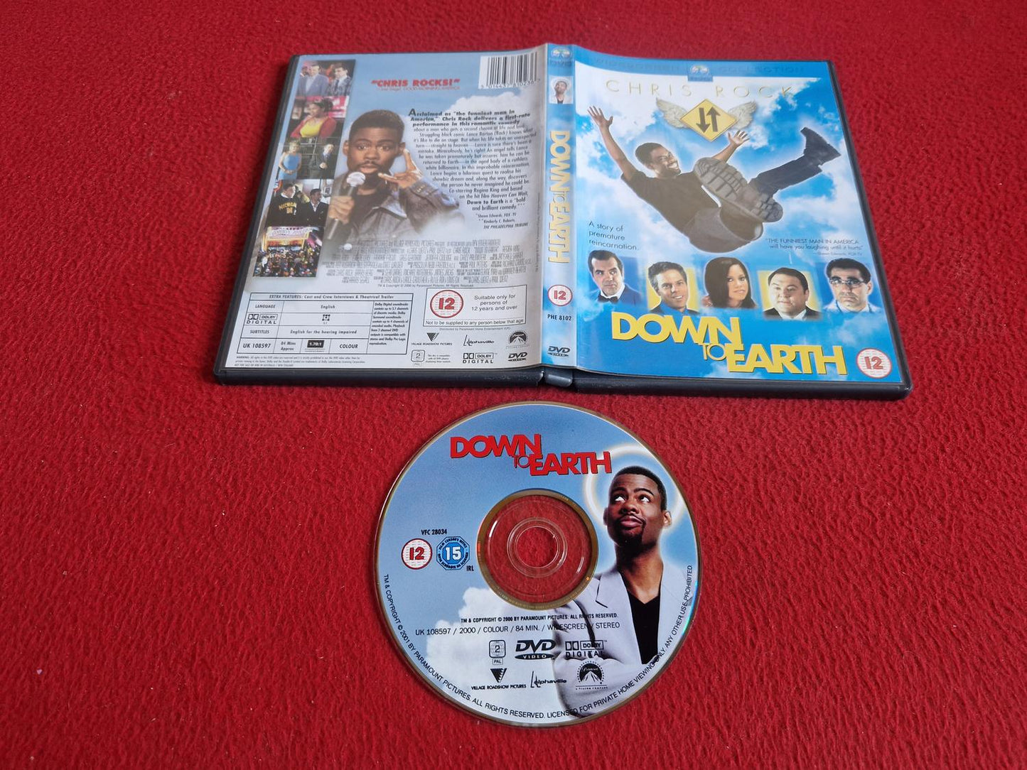 DOWN TO EARTH DVD