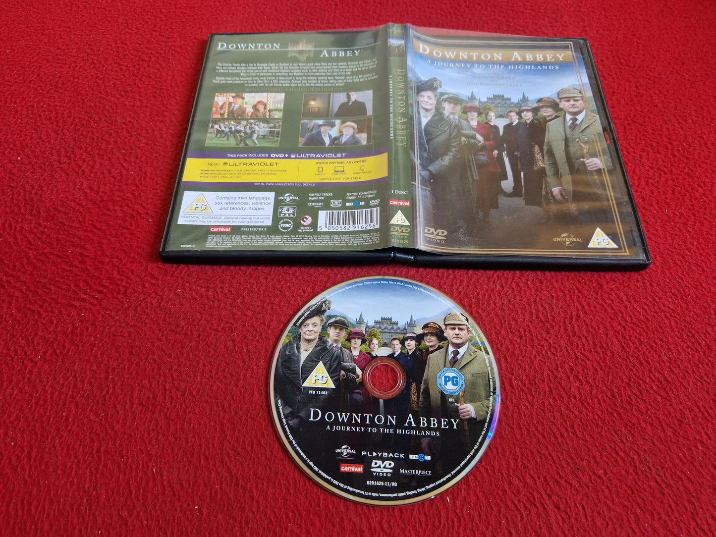 DOWNTON ABBEY A JOURNEY TO THE HIGHLANDS DVD