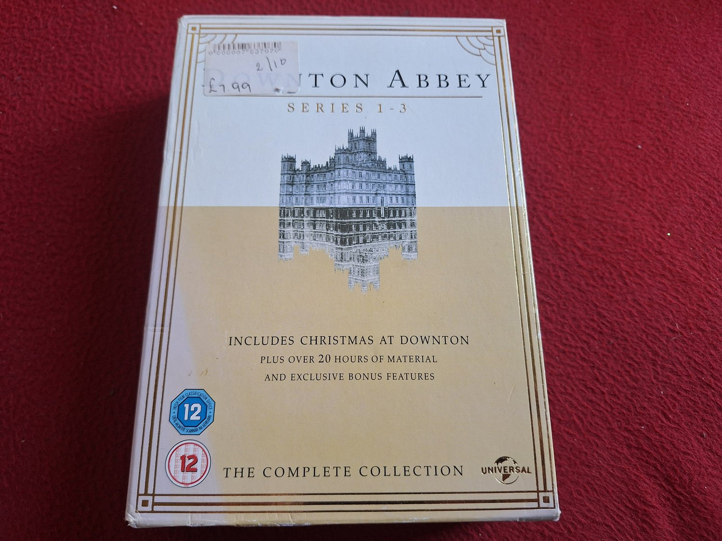 DOWNTON ABBEY SERIES 1 - 3 DVD