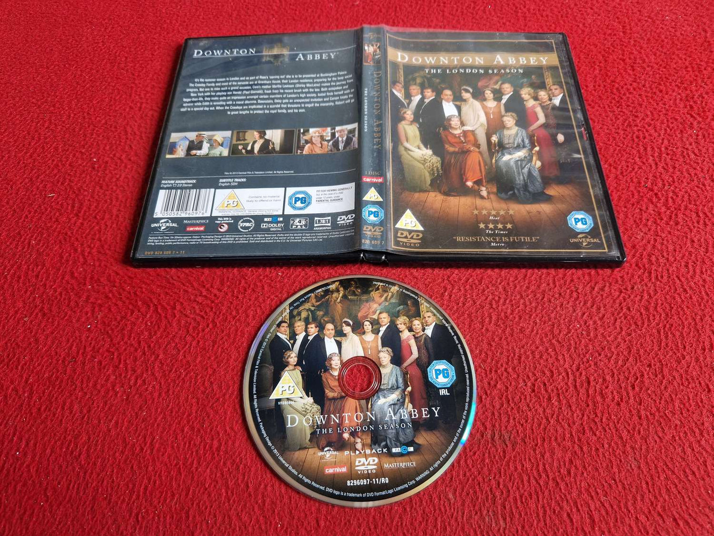DOWNTON ABBEY THE LONDON SEASON DVD