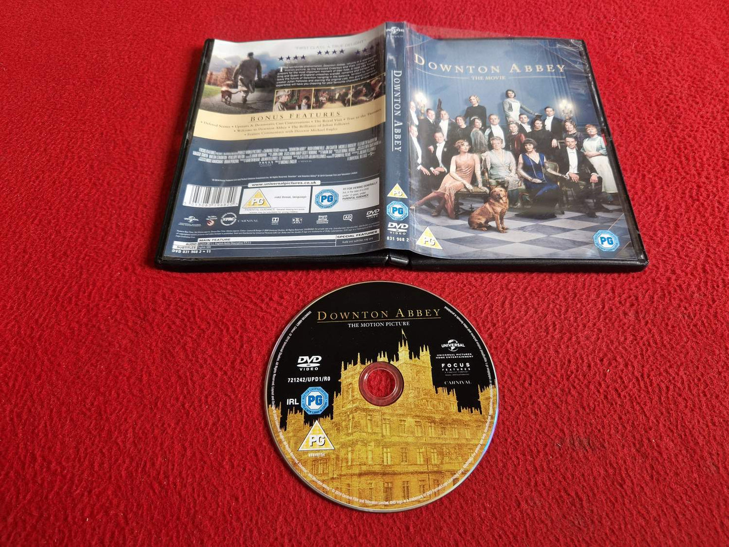 DOWNTON ABBEY THE MOVIE DVD
