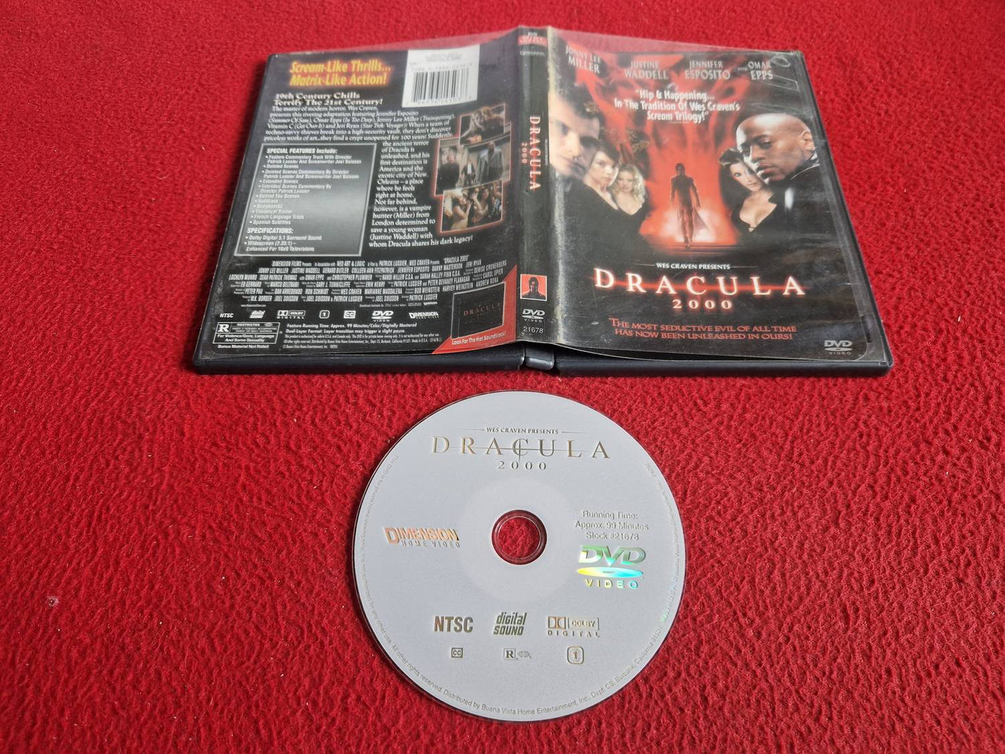 DRACULA 2000 DVD