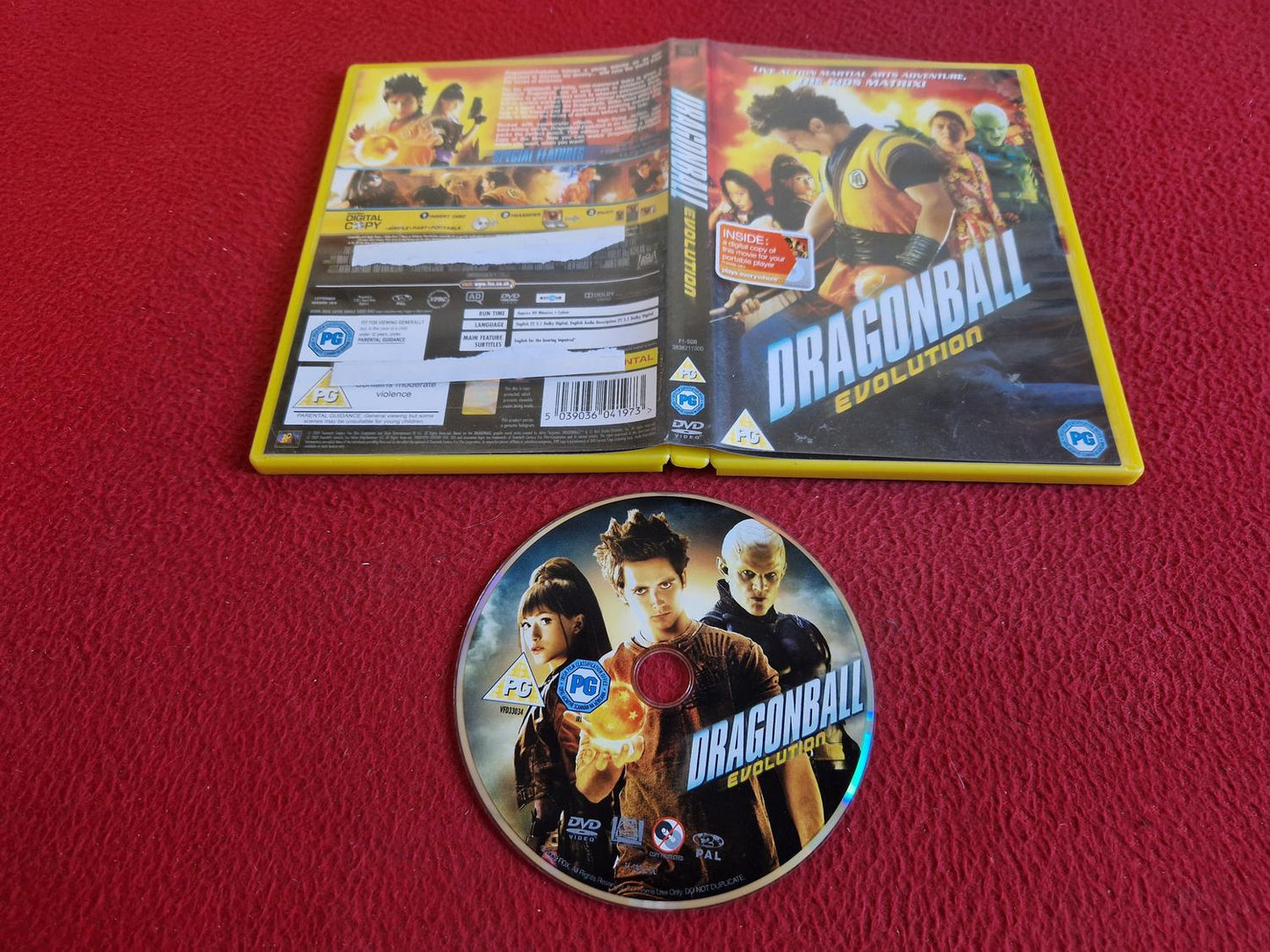 DRAGONBALL EVOLUTION DVD