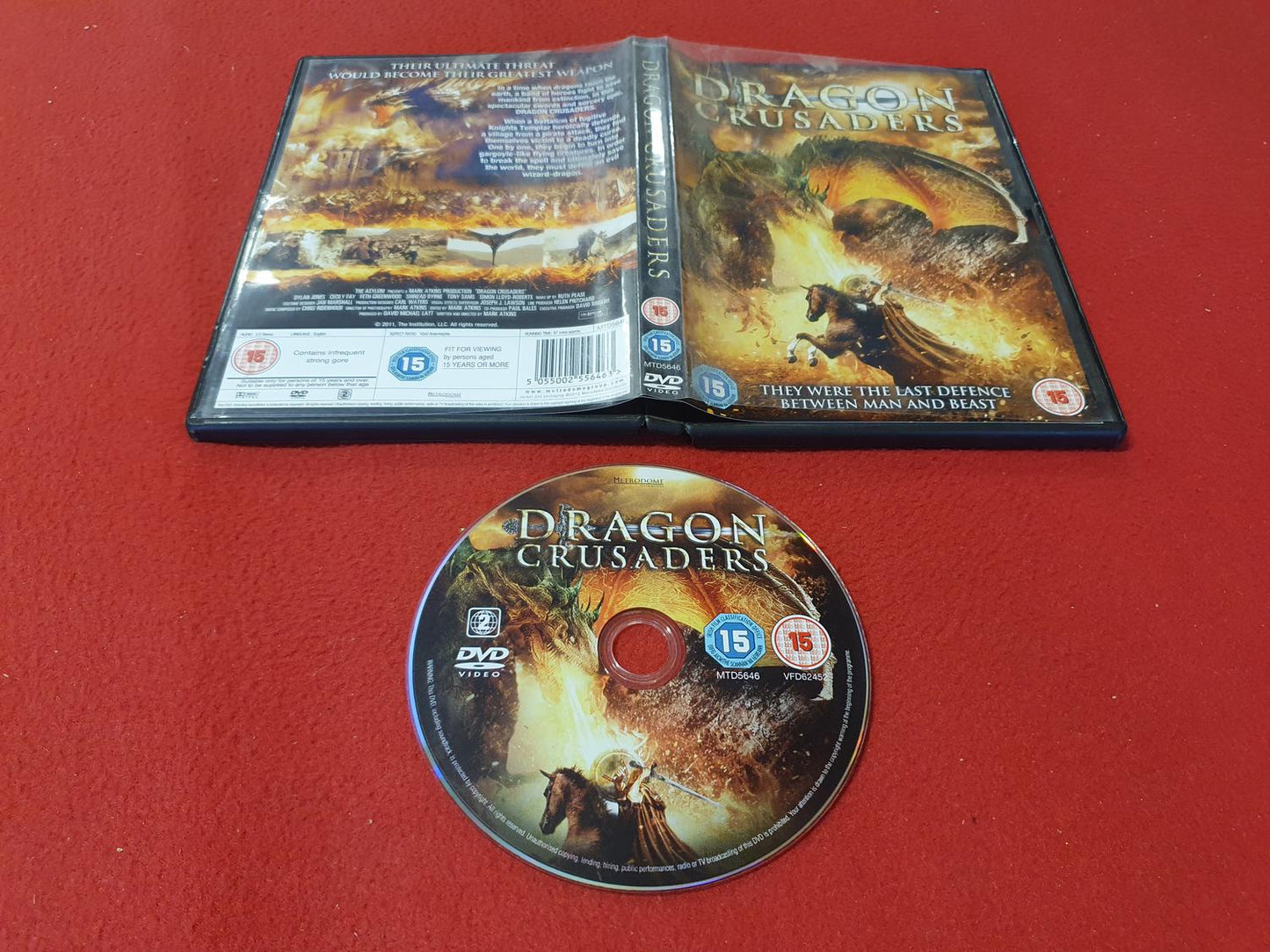 DRAGON CRUSADERS till DVD