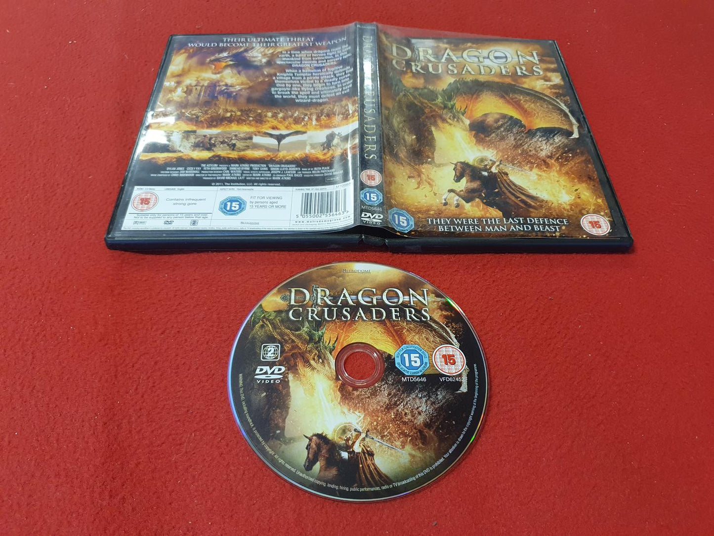 DRAGON CRUSADERS till DVD