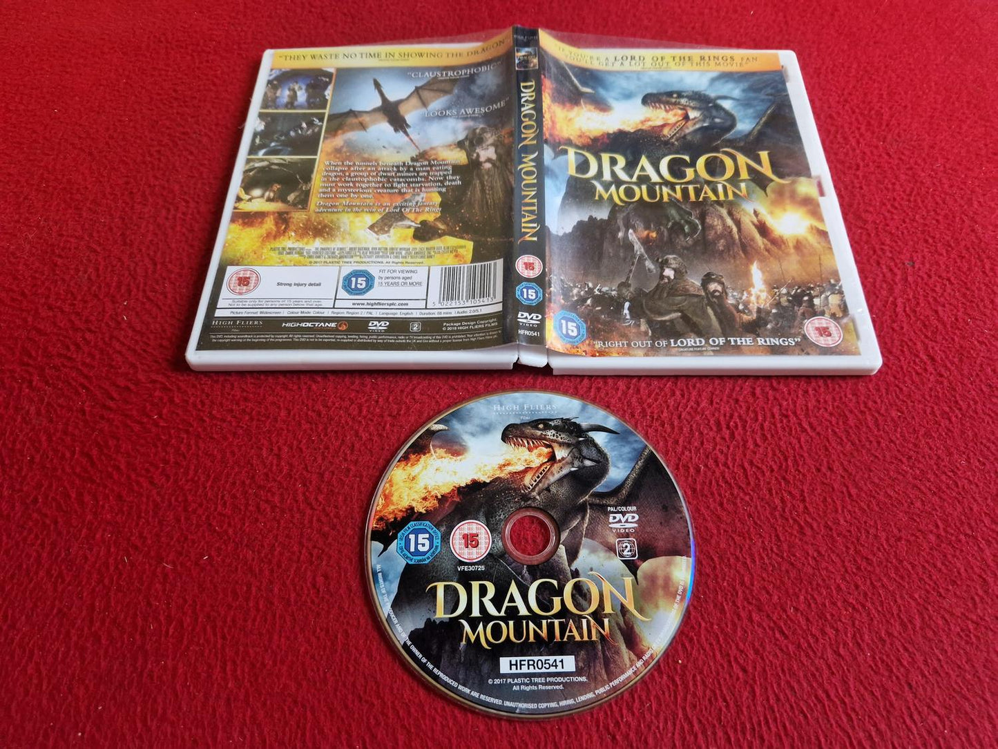 DRAGON MOUNTAIN DVD
